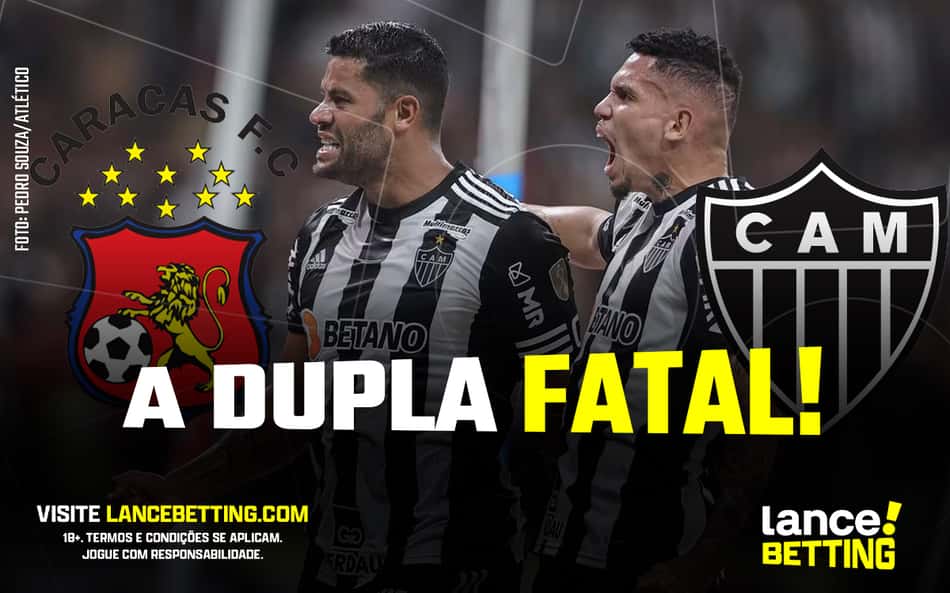 Bola na rede! Aposte R$50 e ganhe R$160 se Caracas x Atlético-MG tiver quatro gols ou mais!