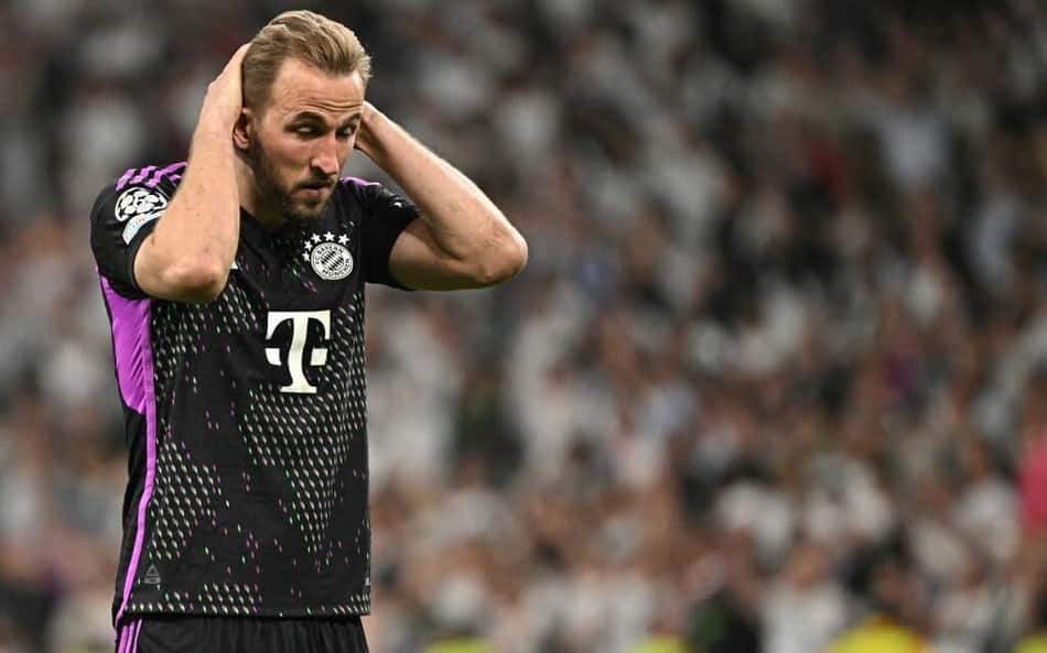 'Espanta títulos': Torcedores detonam Harry Kane após eliminação na Champions League