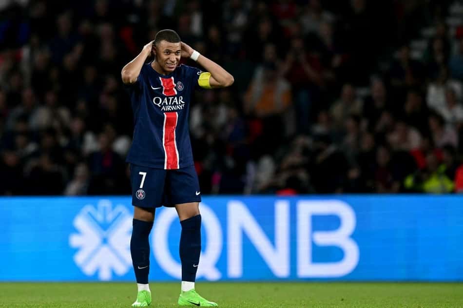 Mbappé jogou no PSG entre 2017 e 2024 (Foto: Sebastien Salom-Gomis/AFP)