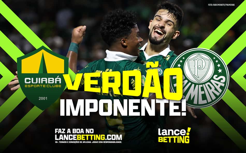 Curiosidade: Palmeiras nunca perdeu para o Cuiabá na Arena Pantanal; veja números