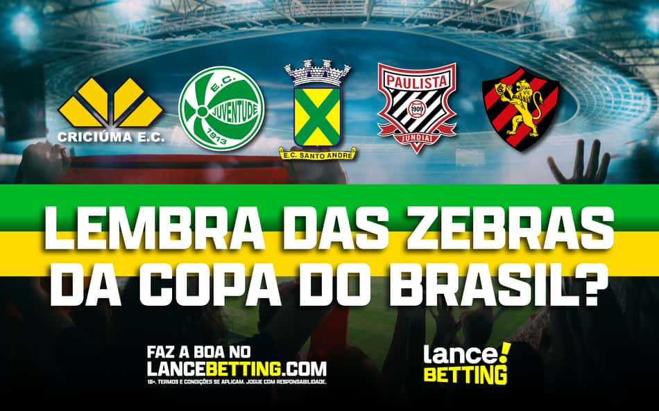 Vai passear? Relembre as grandes zebras da Copa do Brasil!