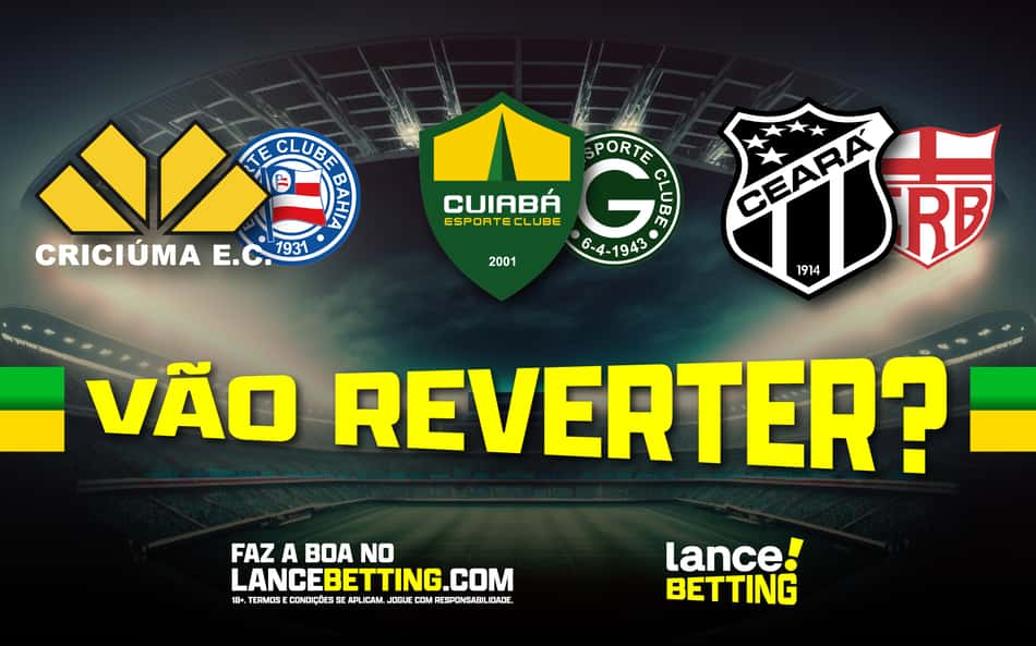 Tem jogo! Aposte R$100 e leve mais de R$1.129 nas vitórias de Criciúma, Cuiabá e Ceará