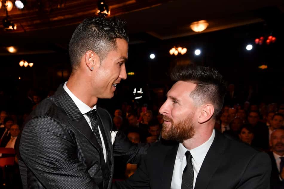 Cristiano Ronaldo e Messi