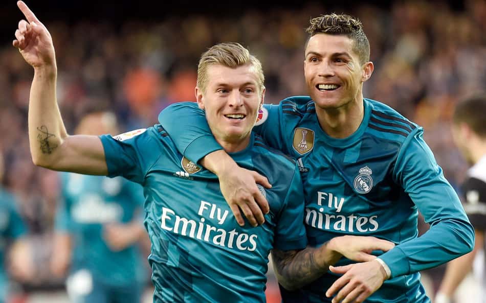 Cristiano Ronaldo comenta sobre aposentadoria de Toni Kroos: 'Que honra'