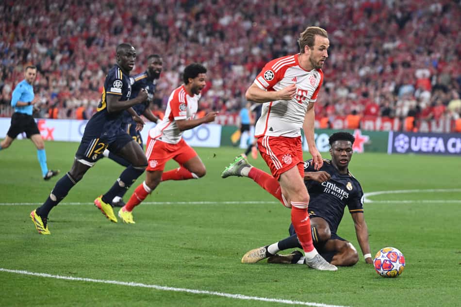Kane - Bayern x Real Madrid - Champions League
