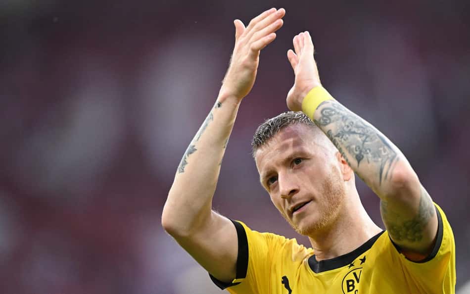 Marco Reus faz gol de falta e atinge marca histórica em despedida no Signal Iduna Park; veja o gol