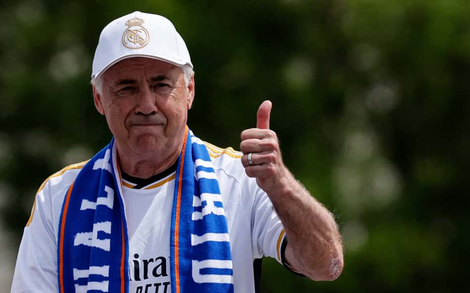 Ancelotti demonstra dúvida em escalação do Real Madrid na final da Champions League