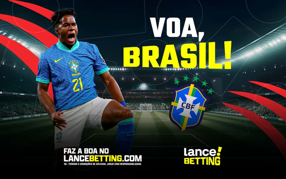 Vai dar Brasil? Aposte R$100 e ganhe R$325 para o Brasil ser campeão da Copa América