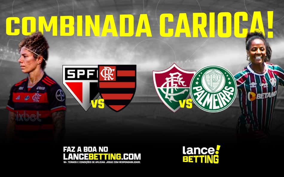Aposte R$30 e fature R$520 com as vitórias de Flamengo e Fluminense no Brasileirão Feminino