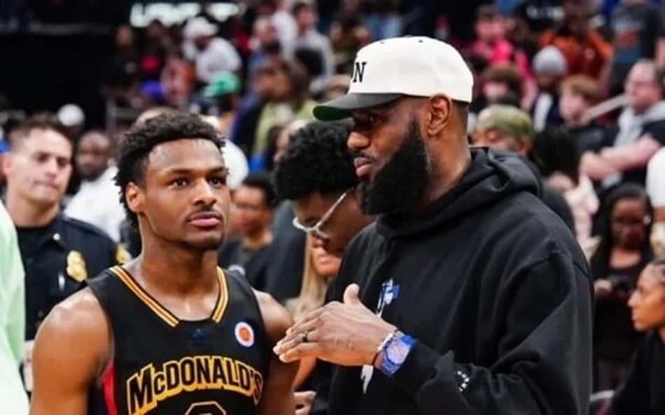 Bronny James jogará com LeBron em treino do Lakers; entenda