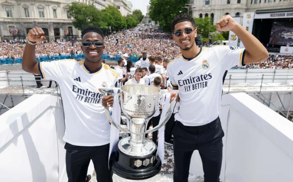 Bellingham rasga elogios a Vini Jr: 'Estou com o melhor jogador do mundo'