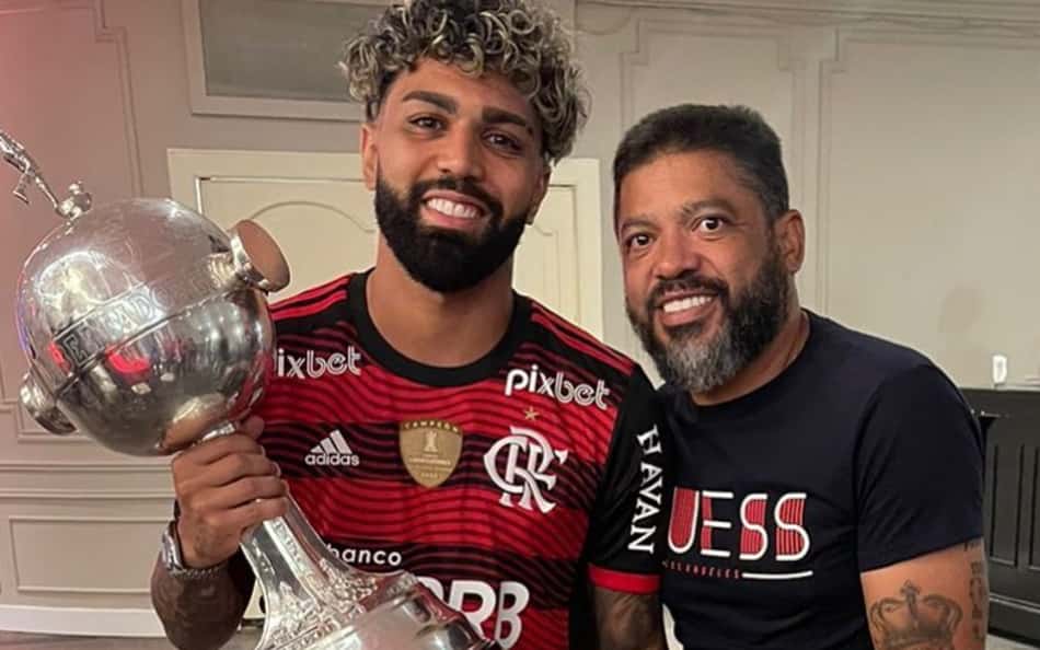 Pai de Gabigol solta indireta nas redes sociais e web reage: 'Fica difícil esse garoto deixar de ser mimado'