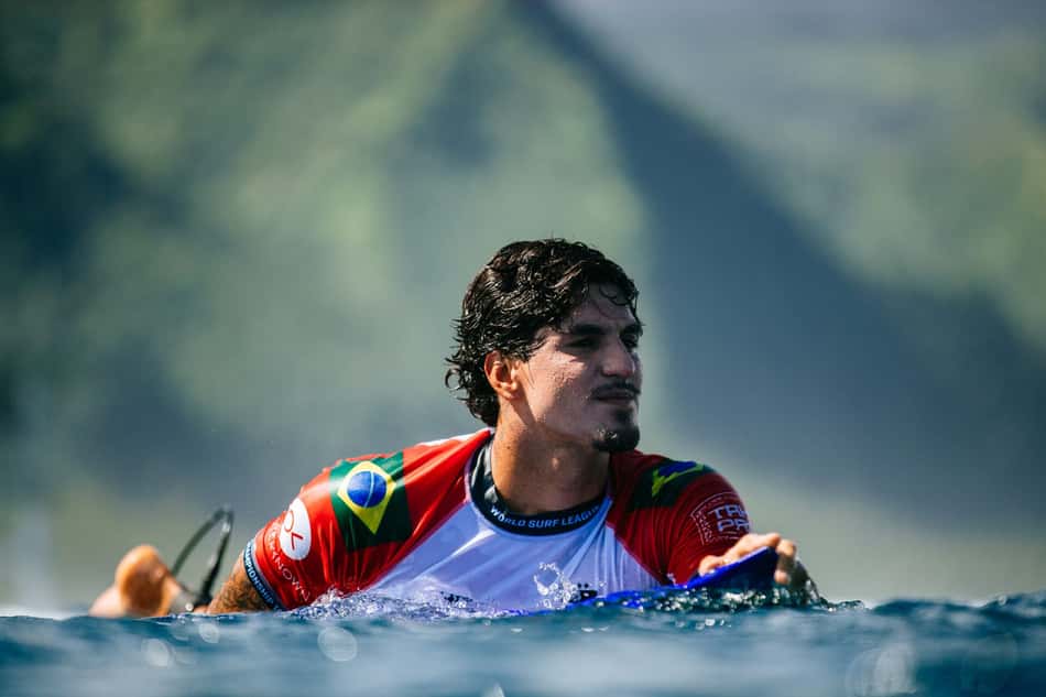 Gabriel Medina em Teahupo, Taiti (Foto: Ed Sloane/World Surf League)