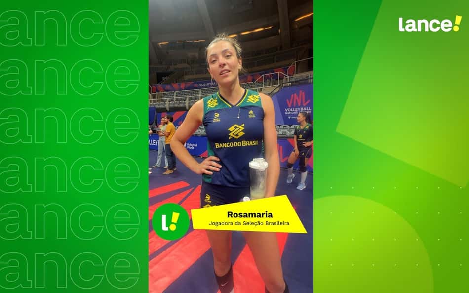 Rosamaria revela expectativa para a Liga das Nações de Vôlei: 'Vamos atrás do ouro'