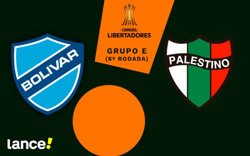 Bolívar x Palestino: onde assistir, horário e escalações do jogo pela Libertadores