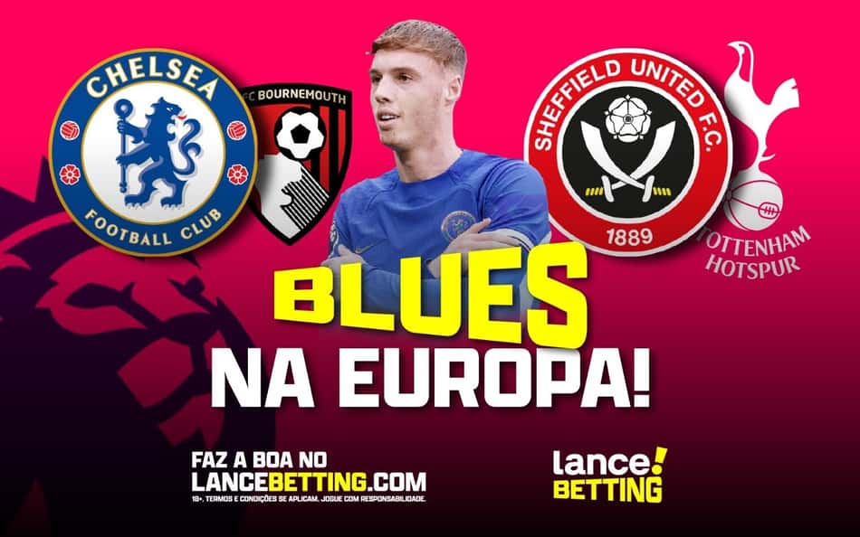 Combinada em Londres! Aposte R$50 e ganhe R$546 se o Tottenham perder e o Chelsea vencer para classificar para Europa League!