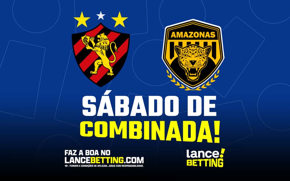 Dupla do sabadão! Aposte R$100 e fature R$294 nas vitórias de Sport e Amazonas