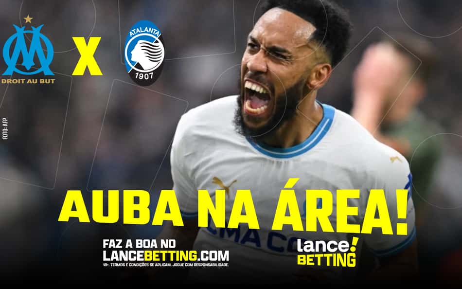 É o artilheiro! Com R$100, você fatura R$240 se Aubameyang balançar as redes contra a Atalanta