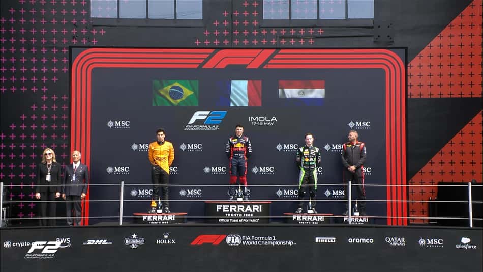 podio f2
