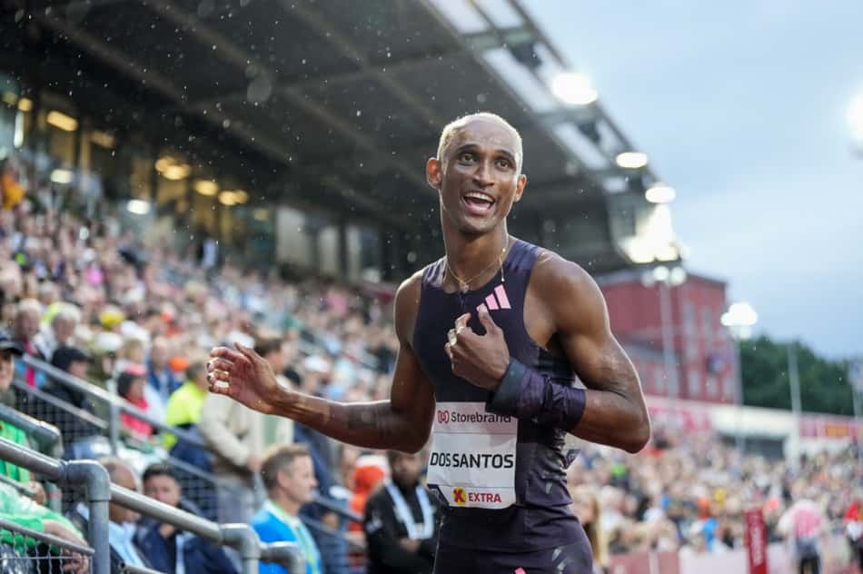 Alison dos Santos, o Piu, Diamond League (Foto: Heiko Junge/AFP)
