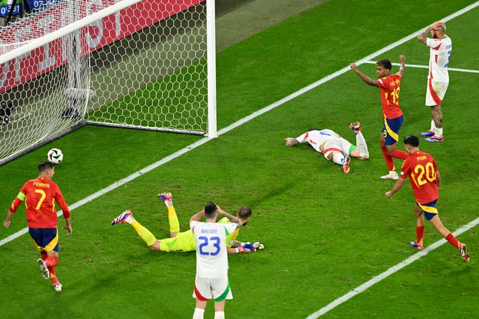 Football: UEFA Euro 2024 – 1st round day 2: Group B Spain v Italy