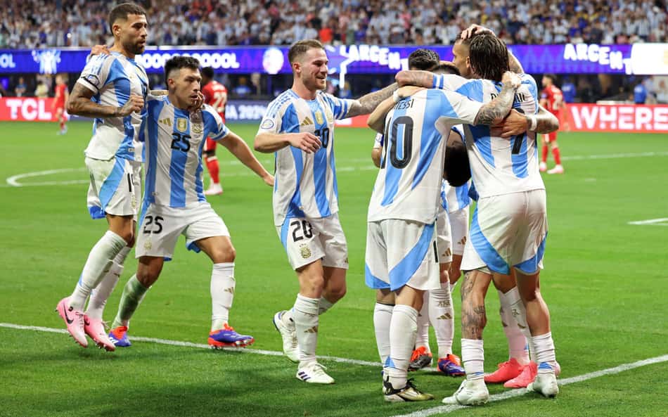 Argentina vence o Canadá e estreia com o pé direito na Copa América