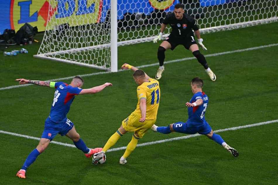 Football: UEFA Euro 2024 – 1st round day 2: Group E Slovakia v Ukraine