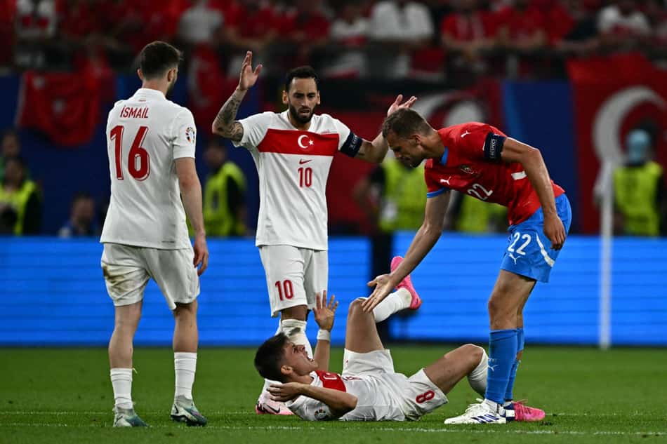 Football: UEFA Euro 2024 – 1st round day 3: Group F Czech Republic v Turkey