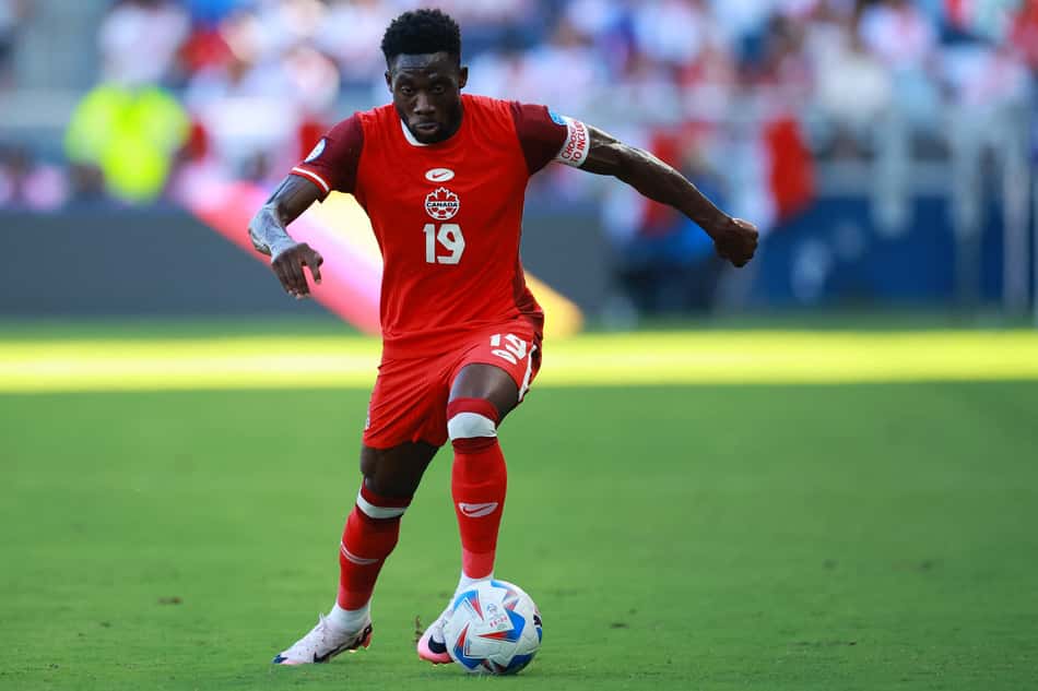 Peru v Canada na Copa America USA 2024.