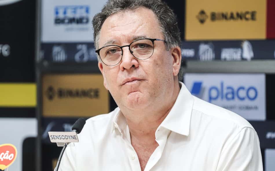Marcelo Teixeira demonstra preocupação com o Santos na Série B: 'vamos reverter esse quadro'