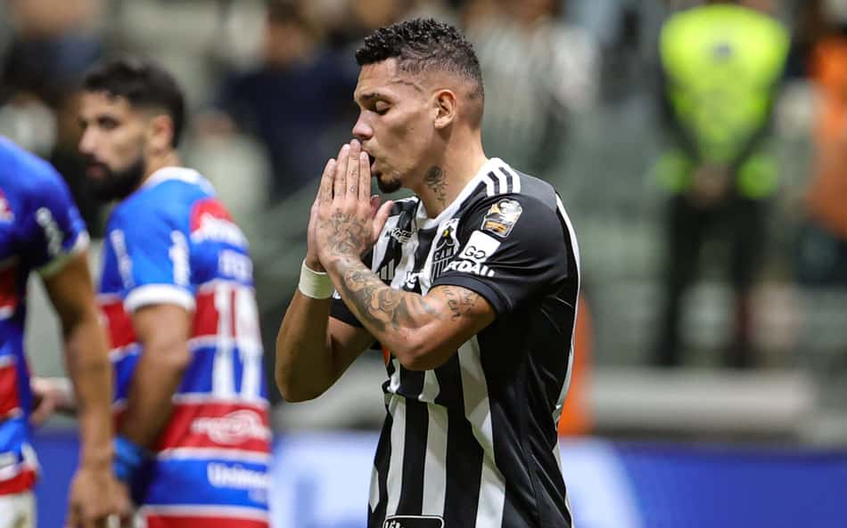 Atlético-MG empata com o Fortaleza no Brasileirão e amarga série sem vitórias