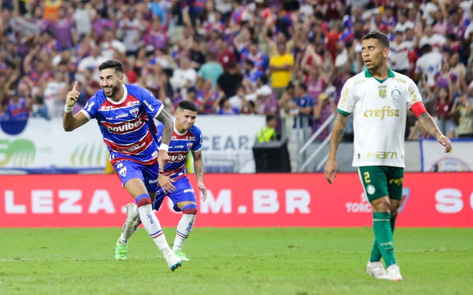 Palmeiras é 'amassado' pelo Fortaleza e perde chance de liderar o Brasileirão