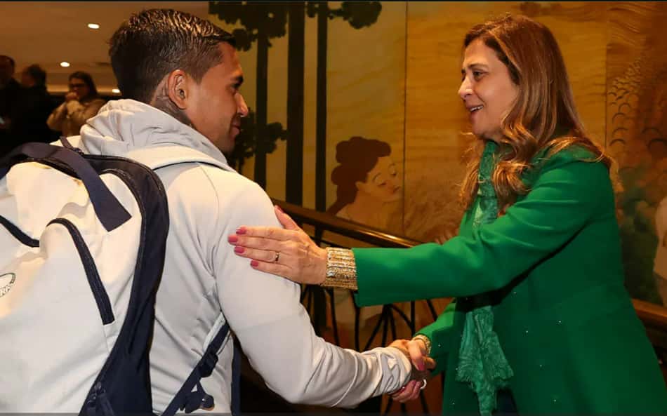 Novela Dudu! Postura de Leila Pereira, presidente do Palmeiras, chama atenção: 'Show de profissionalismo'