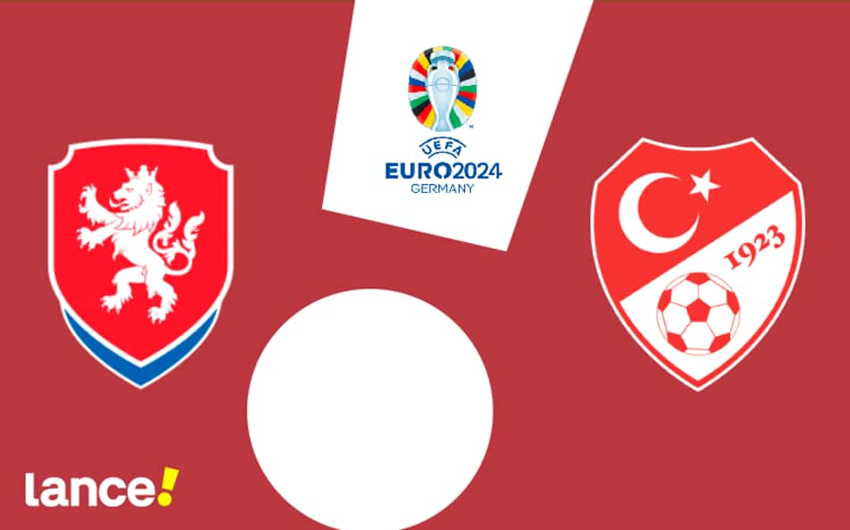 República Tcheca x Turquia: onde assistir ao vivo, horário e prováveis escalações do jogo pela Eurocopa