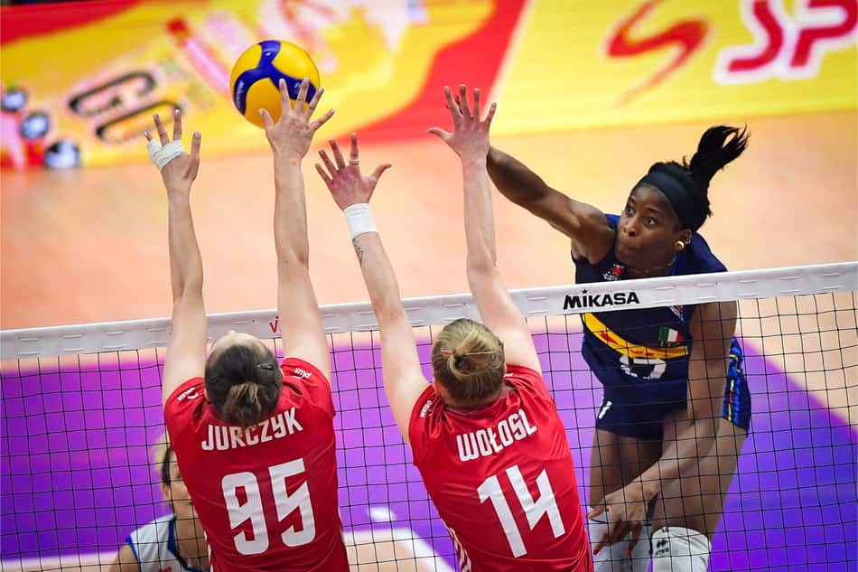 Itália x Polônia – Liga das Nações de Vôlei Feminino
