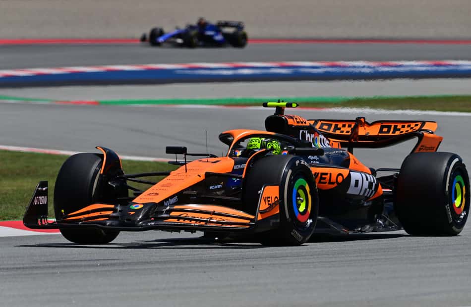 Lando Norris TL1 GP da Espanha