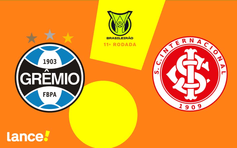 Grêmio x Internacional: onde assistir, horário e prováveis escalações do jogo pelo Brasileirão
