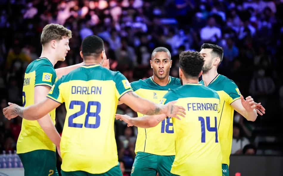 Brasil x Irã na Liga das Nações de Vôlei: veja horário e onde assistir
