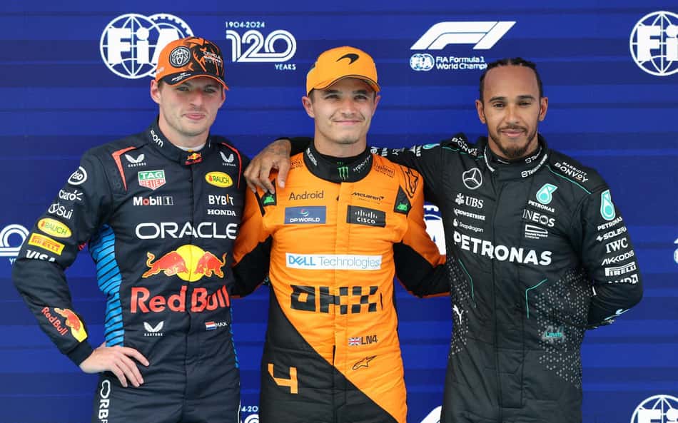 Hamilton evita conselhos a Norris sobre disputa com Verstappen: 'Tenho nada a ver'