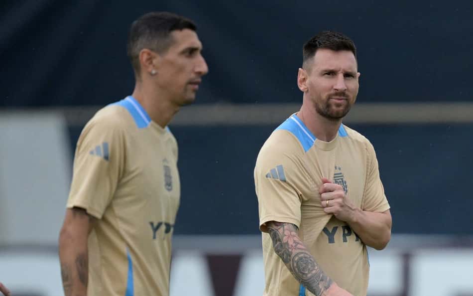 Messi dá declaração sobre aposentadoria de Di María: 'Está mais sensível do que nunca'