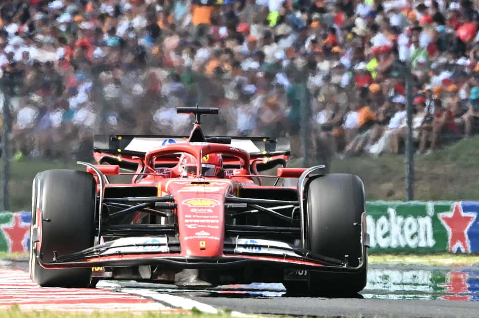 Ferrari - Charles Leclerc - Fórmula 1 - F1 Grande Prêmio da Hungria