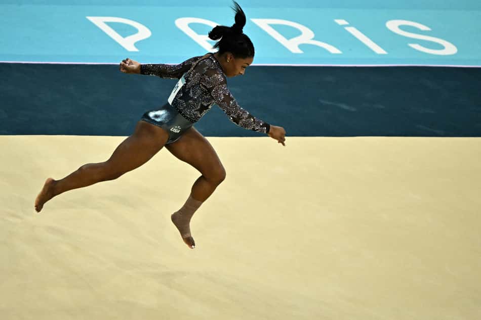Olympics: Artistic Gymnastics – women’s qualification competition, preliminary round Simone Biles