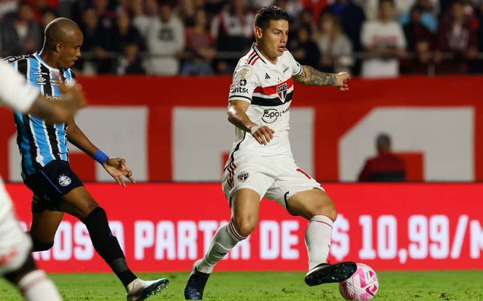 São Paulo x Grêmio: onde assistir, horário e escalações do jogo do Brasileirão
