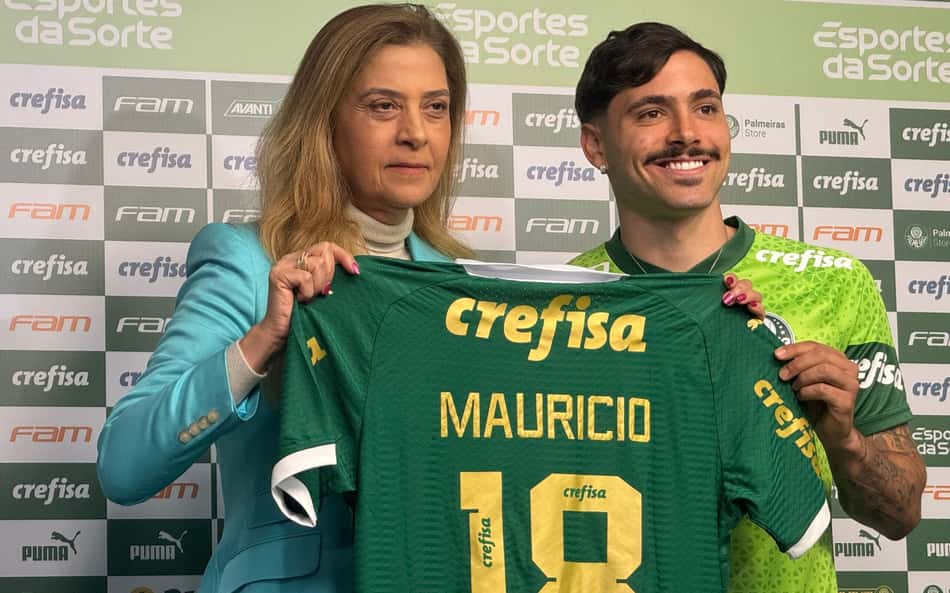 Apresentado no Palmeiras, Maurício cita conversas com Endrick e explica motivo do Inter ter aceitado a venda