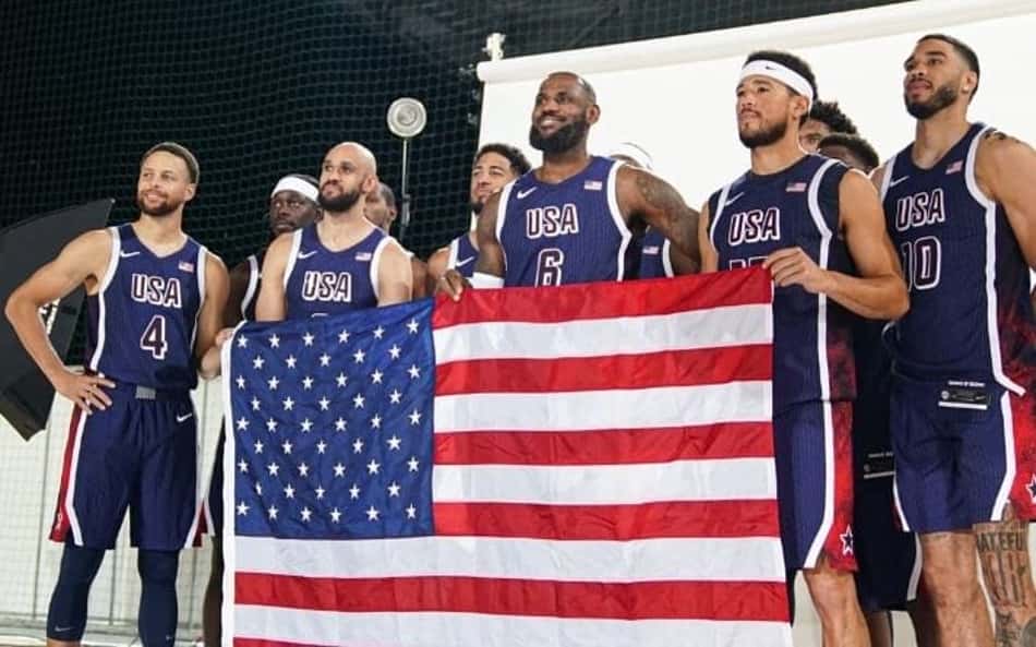 Quando será a estreia do Dream Team, time de basquete dos EUA, nas Olimpíadas?