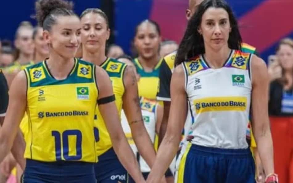 Treta no vôlei! Suposto perfil fake de Sheilla Castro para atacar Gabi viraliza