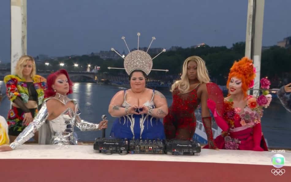 Cena com drag queens na Abertura das Olimpíadas divide opiniões nas redes; veja