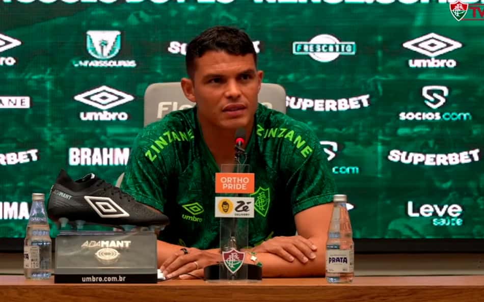 Thiago Silva comenta reestreia no Fluminense: 'A gente precisa voltar a vencer'