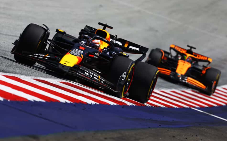 Norris garante que 'não faria nada diferente' em batida com Verstappen no GP da Áustria