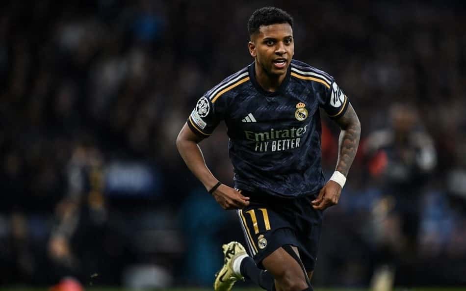 Rodrygo 'reclama' sobre trio Vini Jr, Mbappé e Bellingham no Real Madrid, mas apaga post
